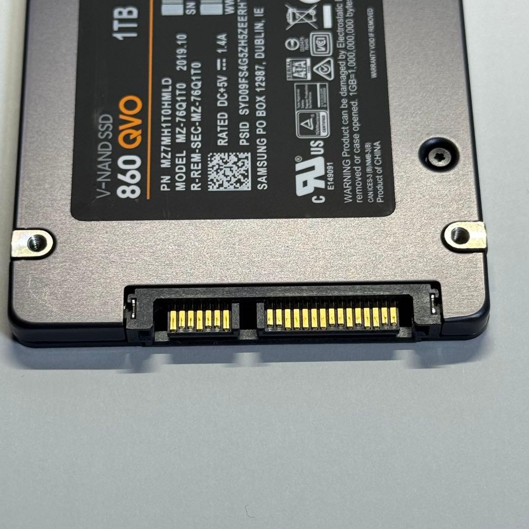 内蔵型SSD Samsung SSD 860 QVO 1TB