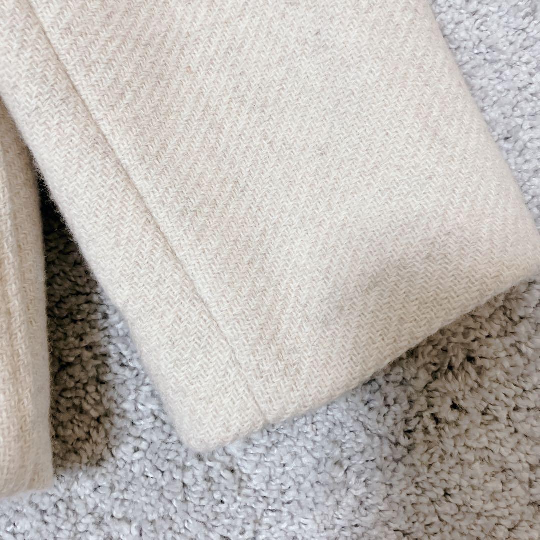 A3209【アニエスベー】希少✨ウール混合ジャケット/似顔絵モチーフ/2/M