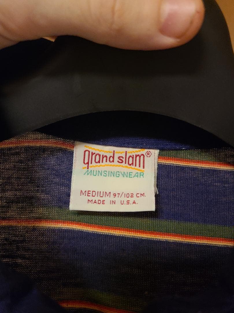 Munsingwear Grand Slam 70s 半袖ポロシャツ