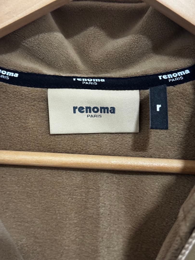 メンズウェア RENOMA GOLF BASIC SWITCHING FLEECE JK