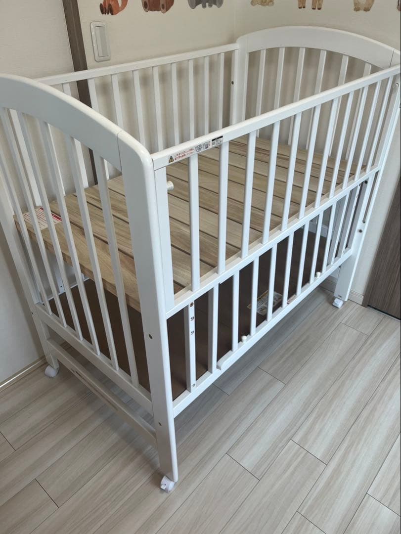 【まーぽんさん専用】カトージ KATOJI ベビーベッド ハイポジション