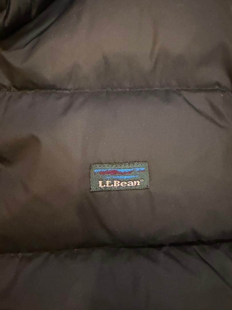 超美品❗️ レアサイズ　90’s L.L.Bean ダウンベスト 黒 ブラック