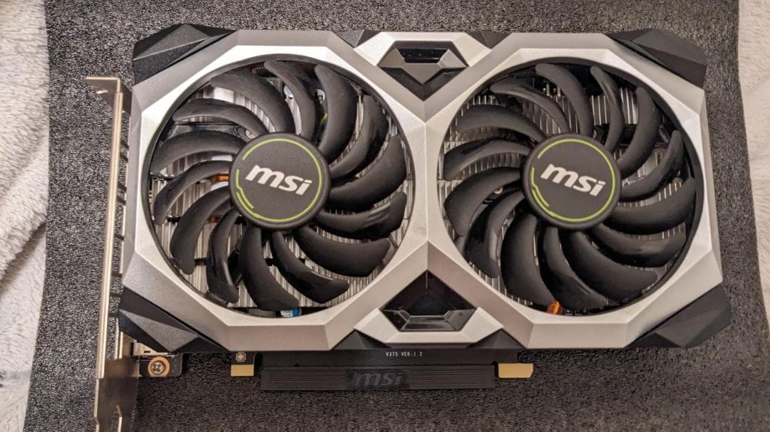 MSI GTX 1660 Ti VENTUS XS 6G OCグラフィックボード