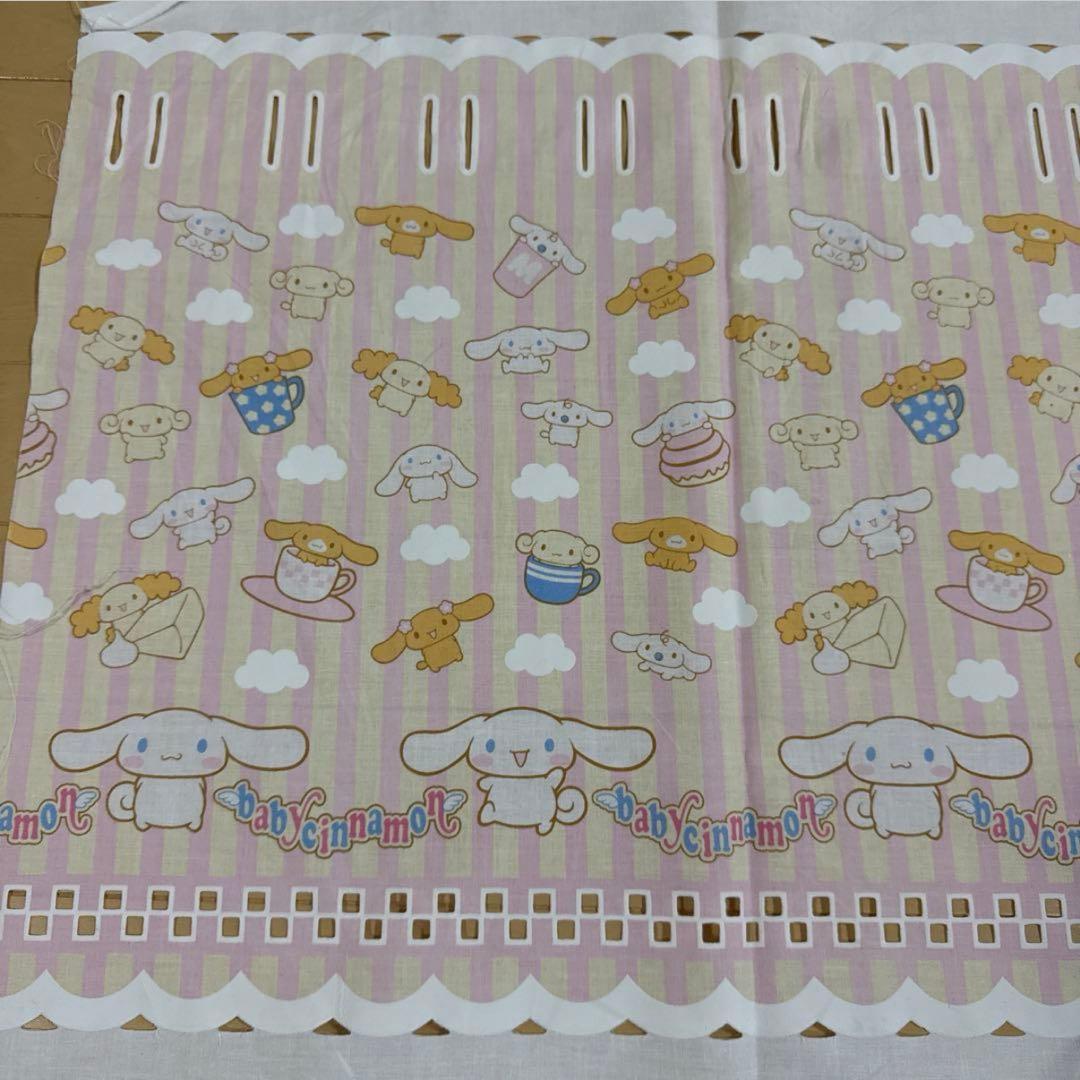 ③2m80cm ベビーシナモン　カフェカーテン　レトロ