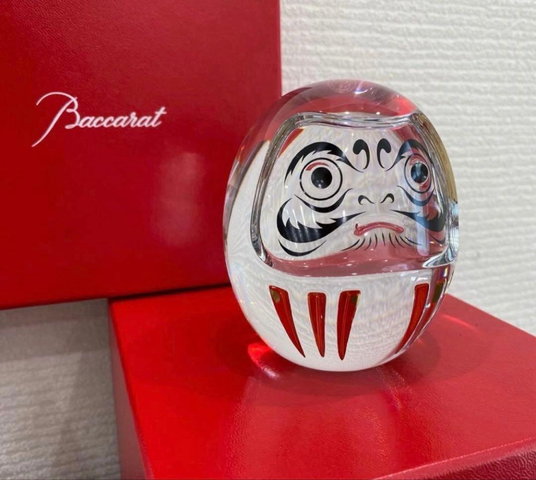 Baccarat バカラ ダルマ 縁起物 クリスタル★