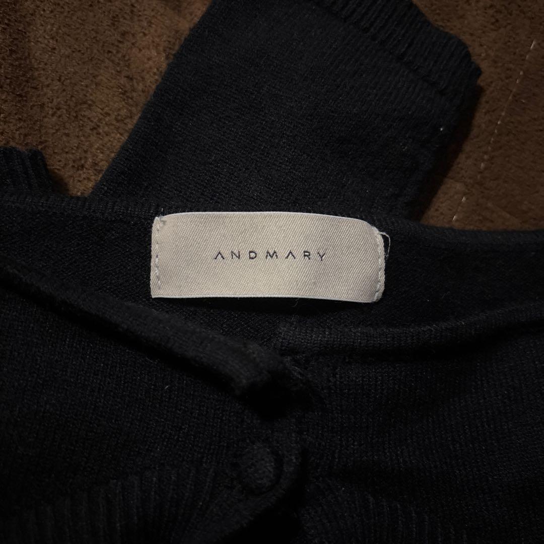 andmary Aine set mini dress beige Sサイズ