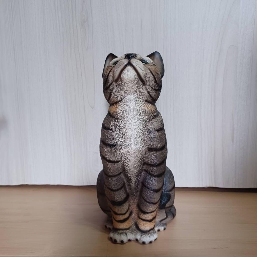 【リアルサイズ】HK Domain 陶製 ドマンの猫　美猫・美品