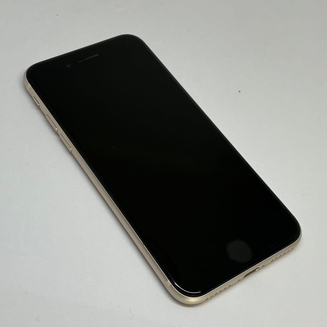 M32美品【電池新品100％表示】iPhone SE3 128GB スターライト