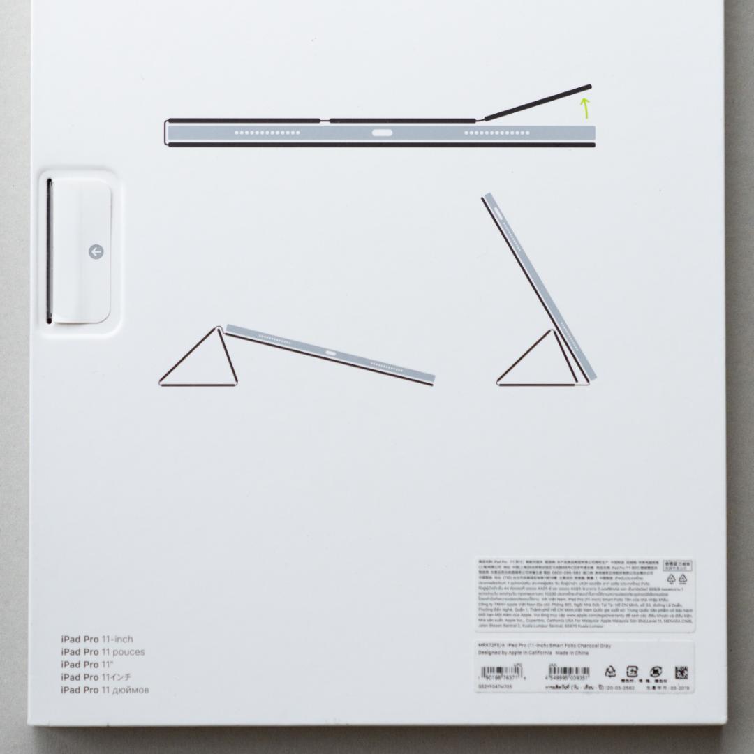 新品 Apple純正 iPad Air対応Smart Folioチャコールグレイ