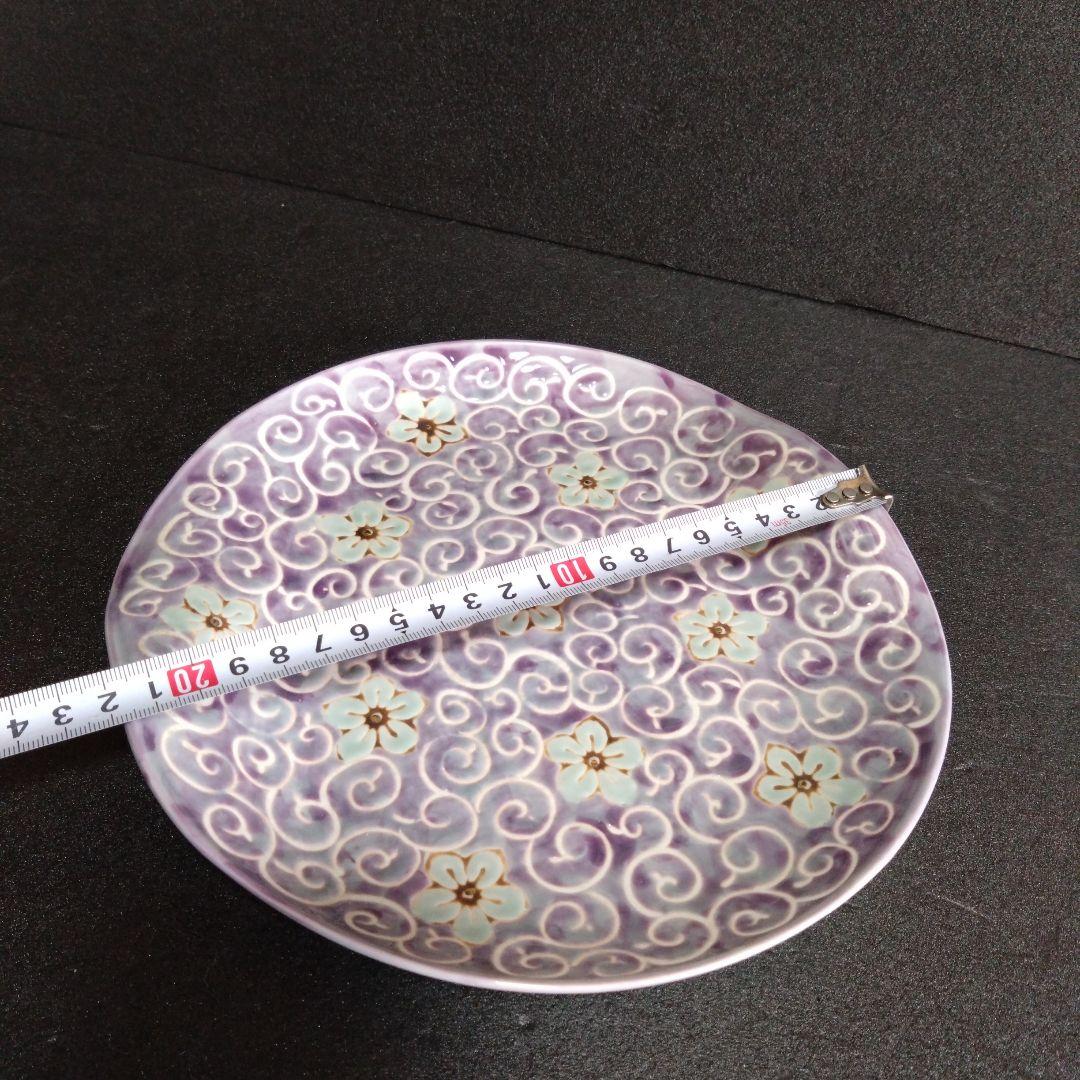 新品 波佐見焼 龍庵窯 捻りスクエアプレート2枚　お祝い　レストラン