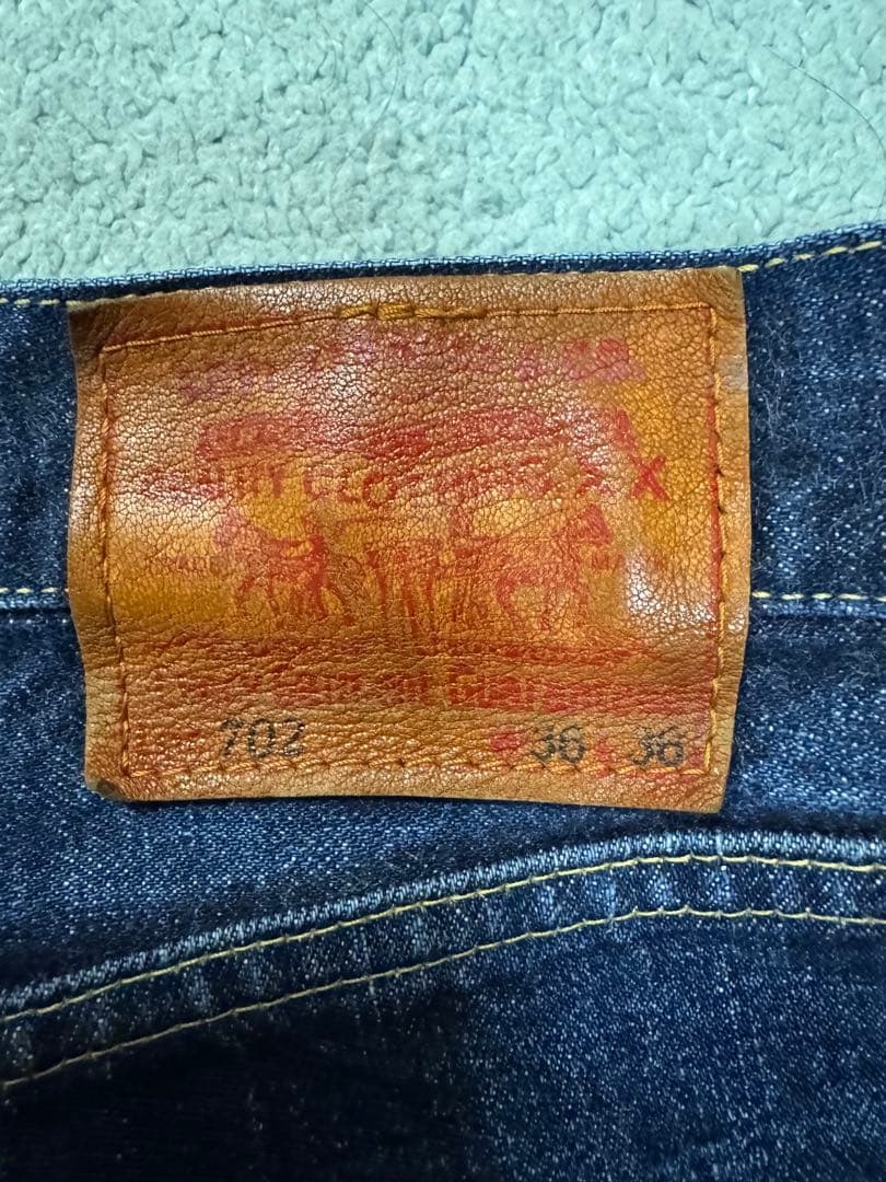 蕎麦屋様Levi's 702XXデニムW36赤耳