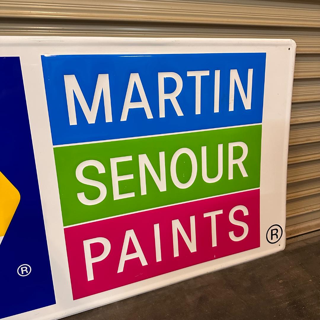 NAPA MARTIN SENOUR PAINTS アメリカンヴィンテージ看板