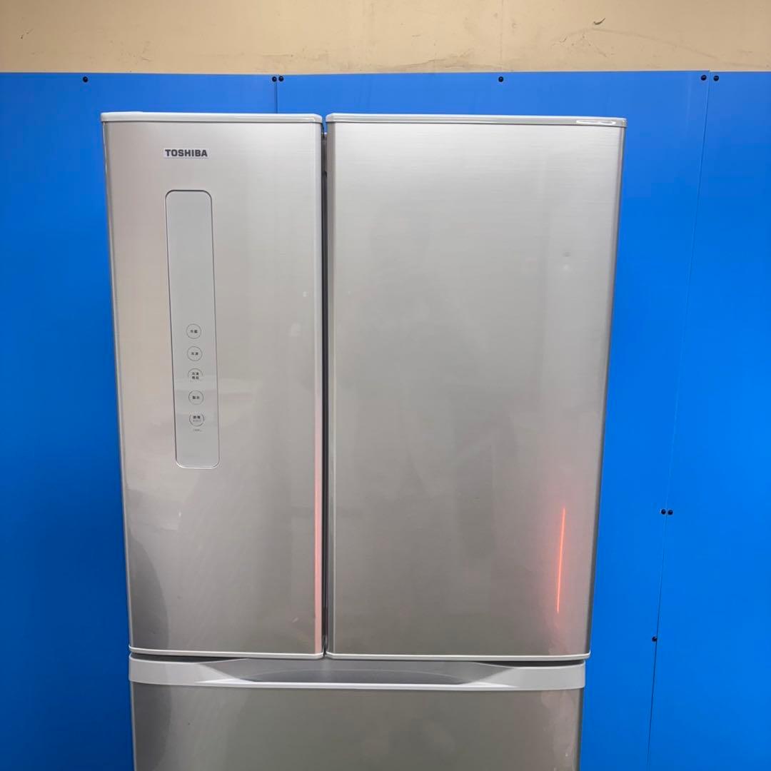 634 ファミリー向け　大型冷蔵庫　6ドア　観音開き　フレンチドア　400L強