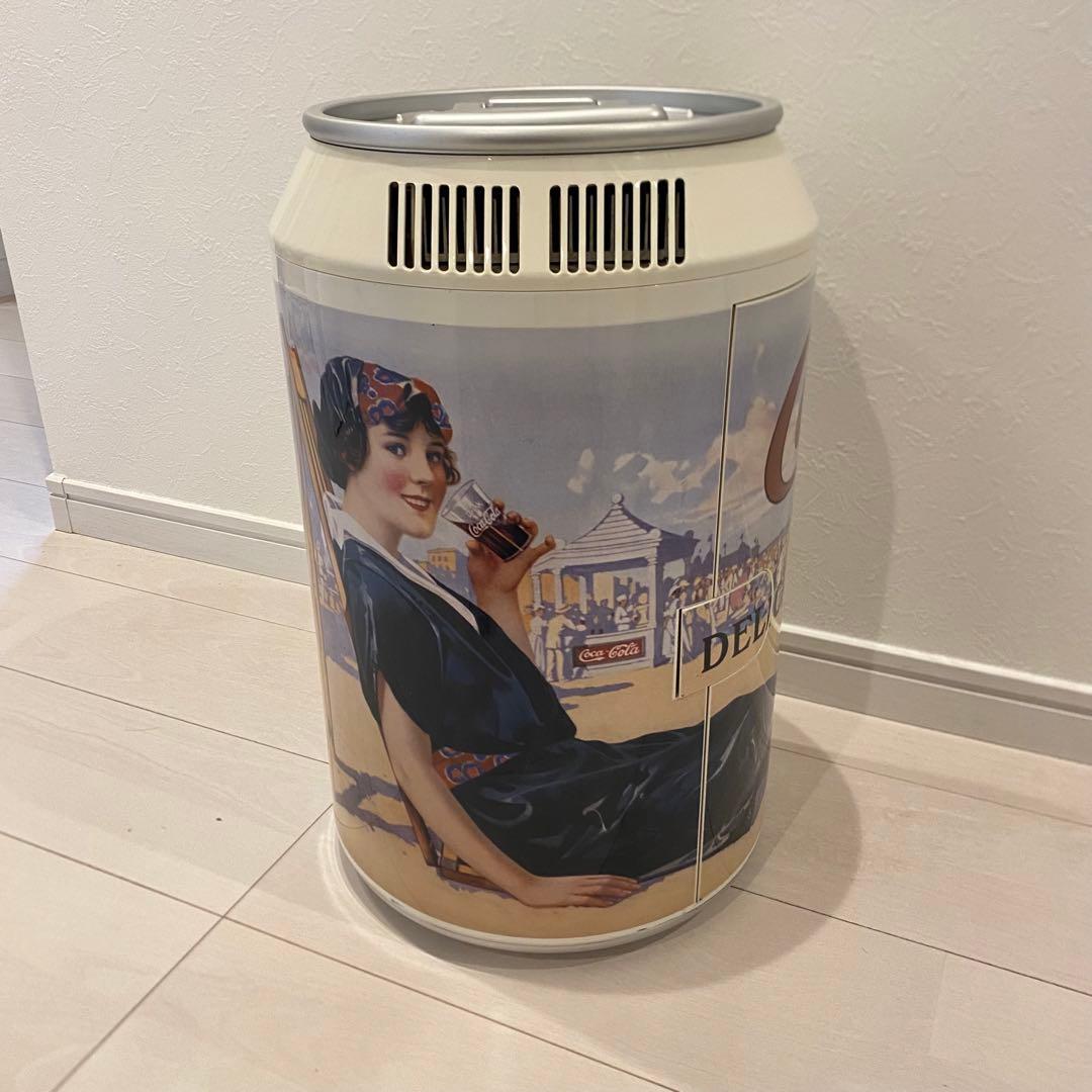 【超激レア絵柄】非売品 懸賞品 コカコーラ 型 ミニ 冷蔵庫 稼働確認済み