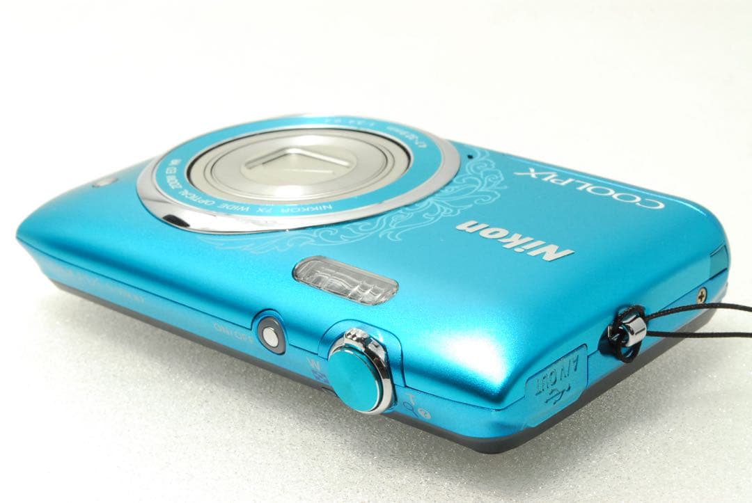 Nikon COOLPIX S3500 ❤️スマホ転送 動作確認済 ブルー ニコン