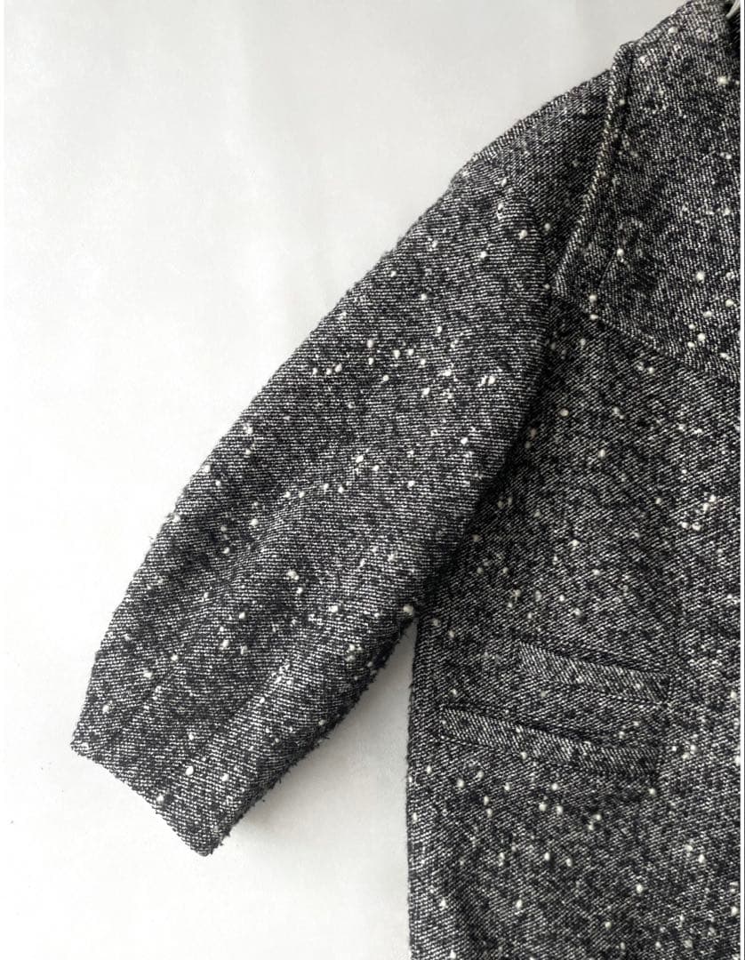 極美品✨エストネーション　23AW 6.8万　ツイードネップコクーンコート　36