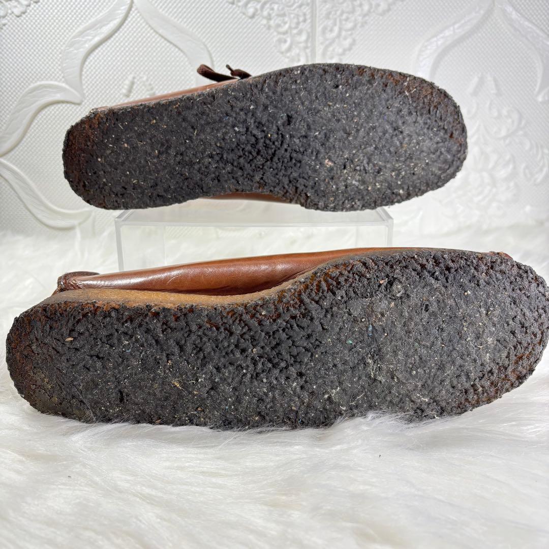 美品ANATOMICA 　アナトミカ　パドモア＆バーンズ　モカシン　レザー