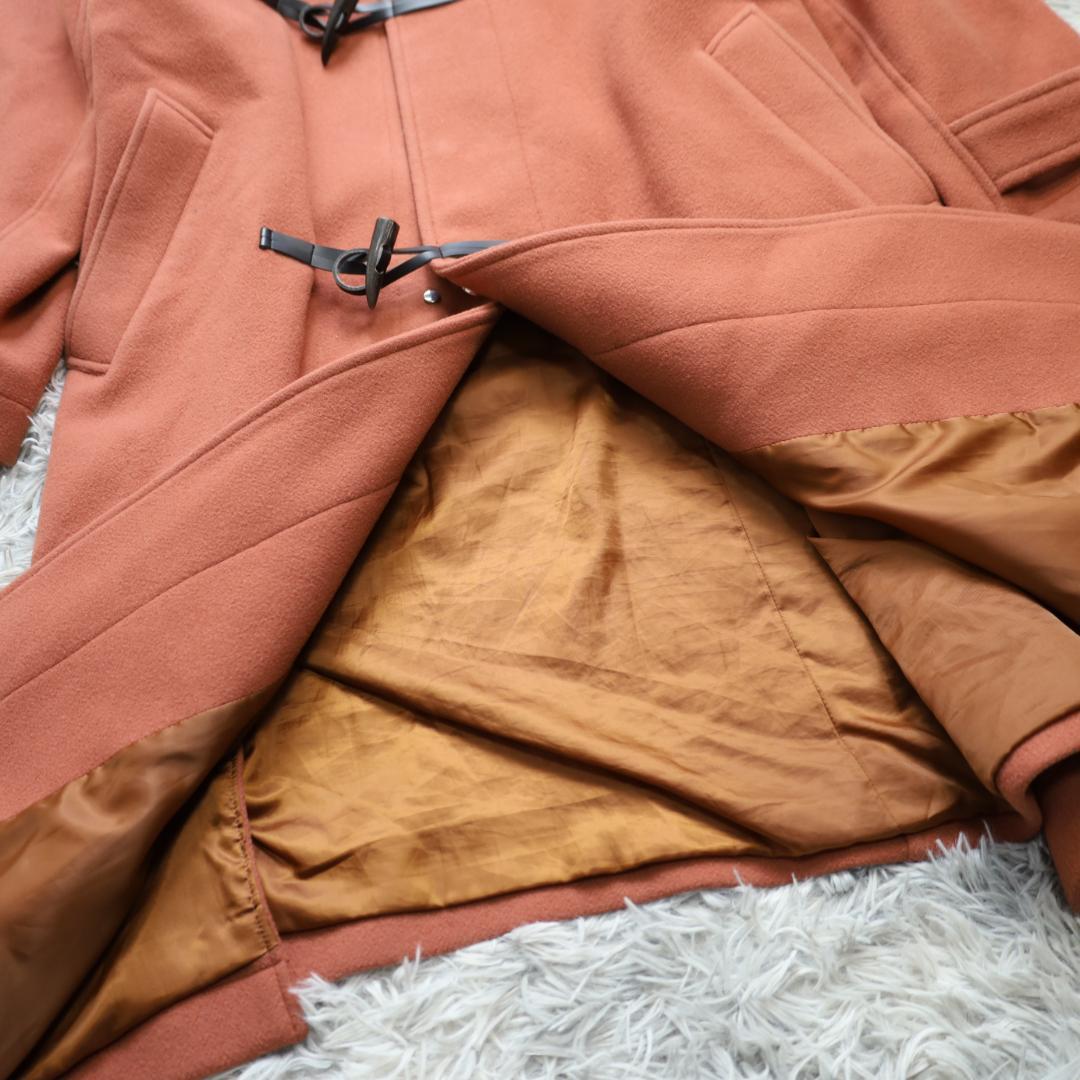 メゾンスペシャルピュアウールダブルクロスメルトンプライムオーバーダッフルコート