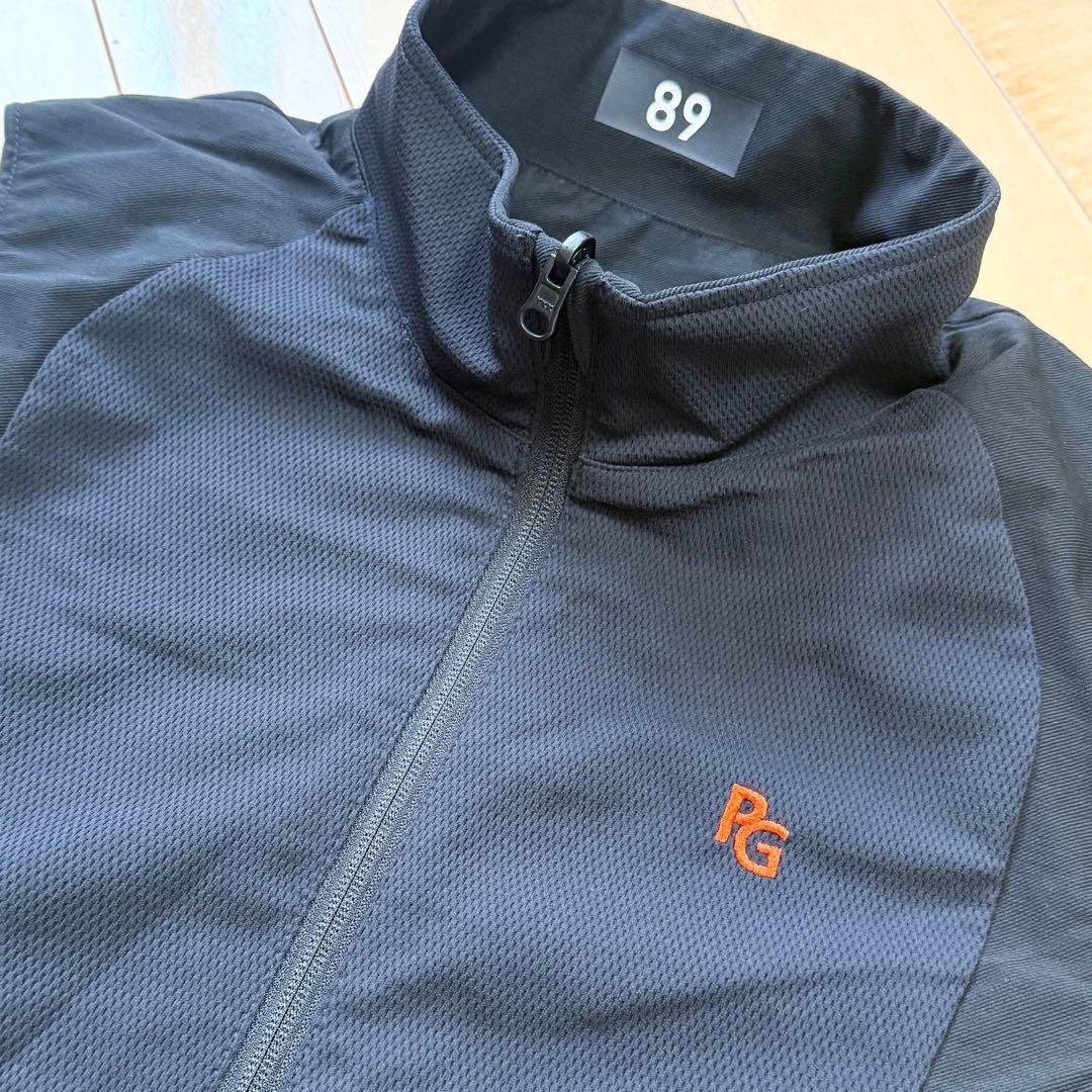 パーリーゲイツ リバーシブル ベスト ネイビー 2way サイズ6