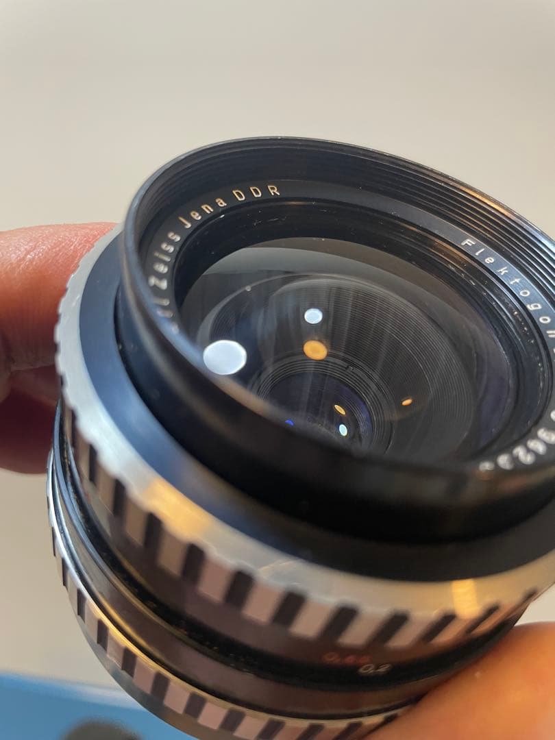 ケース付Carl Zeiss Jena Flektogon 35mm f2.8