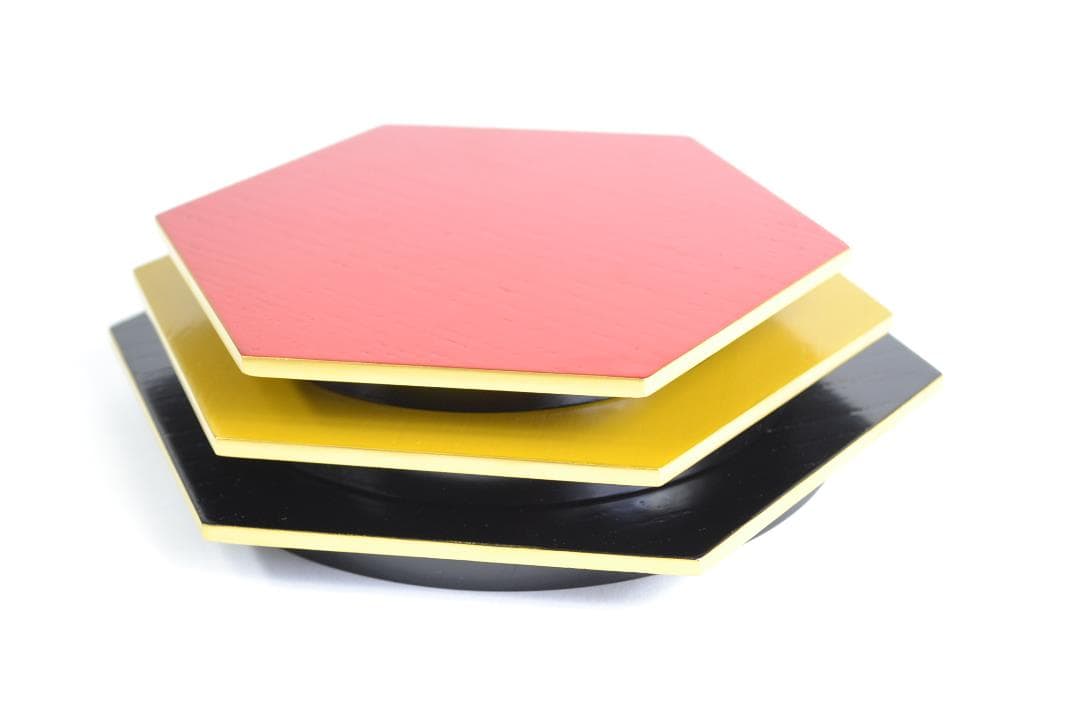 茶道具　三彩遊亀盆　親子孫　中村宗哲工房造