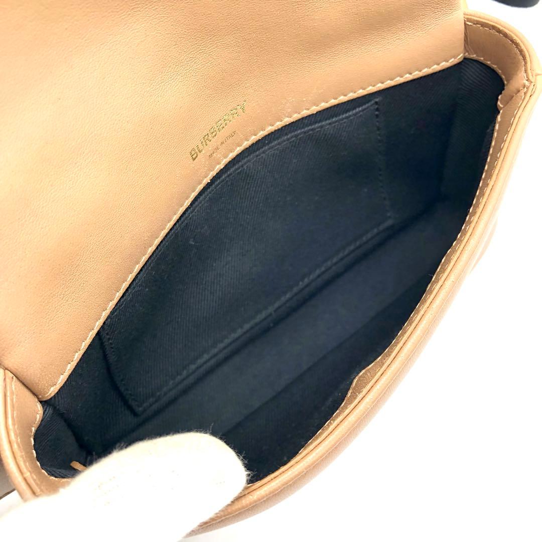 【希少美品】BURBERRY ベルトバッグ ローラ TB キルティング 付属品付
