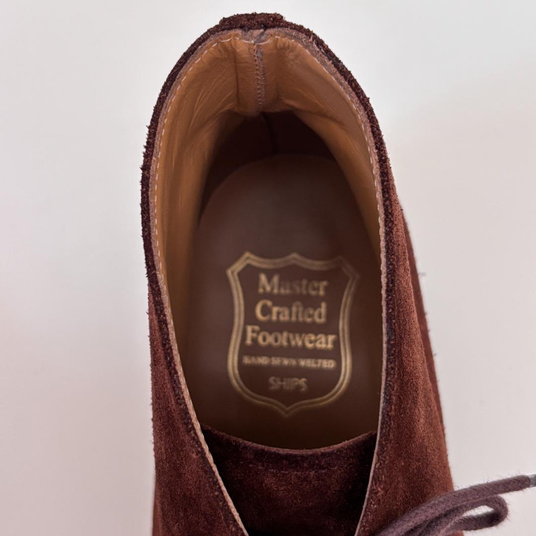 [ta2525] 【名作】SHIPSシップス/チャッカブーツ/スエード