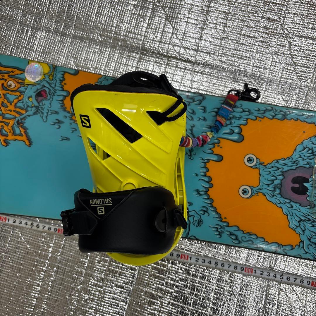 バートン　キッズボード　SALOMONバイン付き