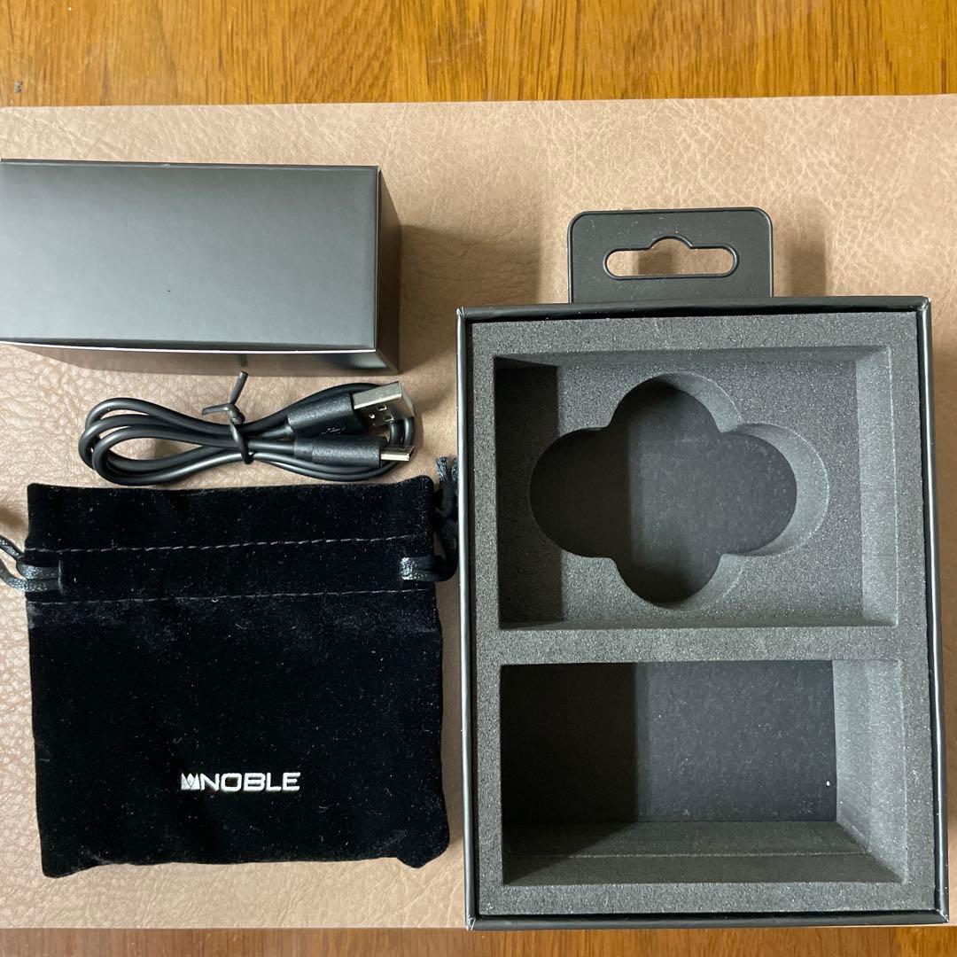 NOBLE ワイヤレスイヤホン ブラック