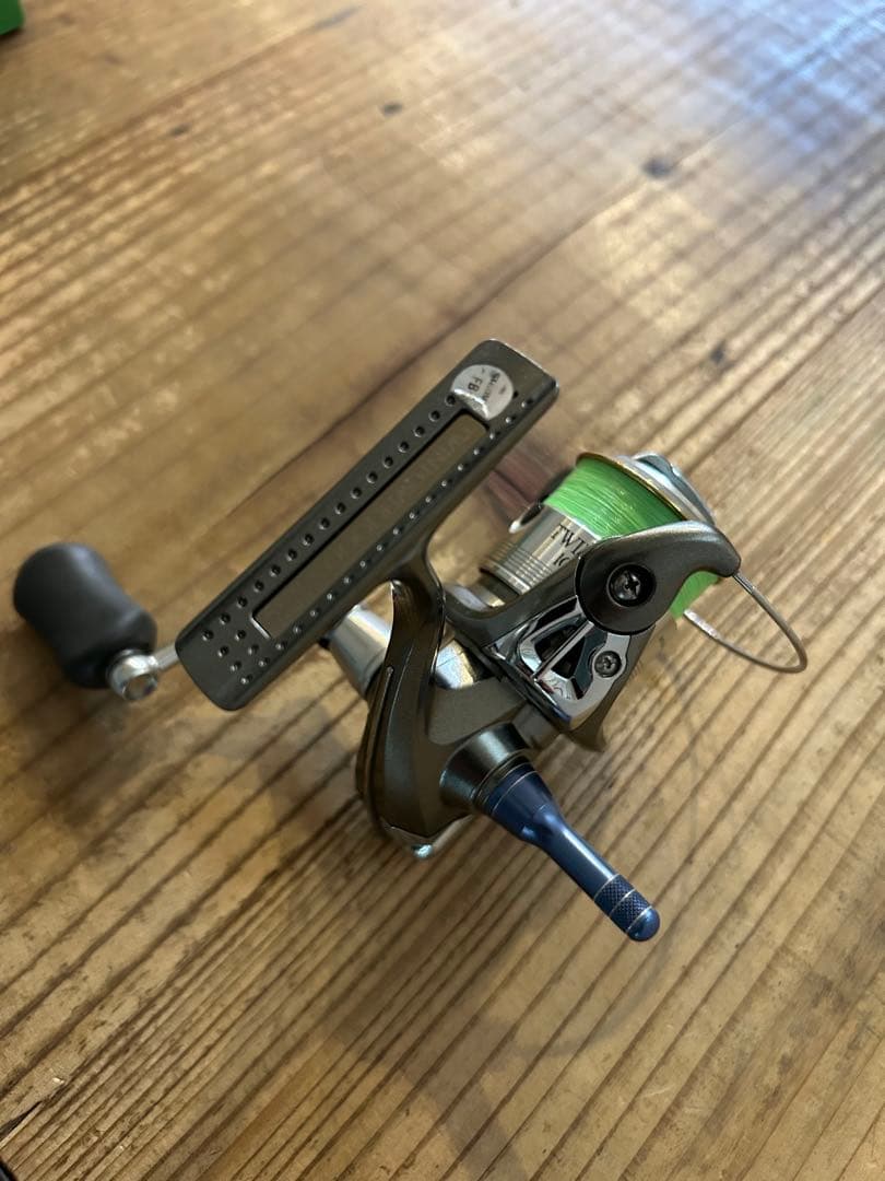 シマノ 05ツインパワー 1000S リールスタンド 予備スプール付 アジング