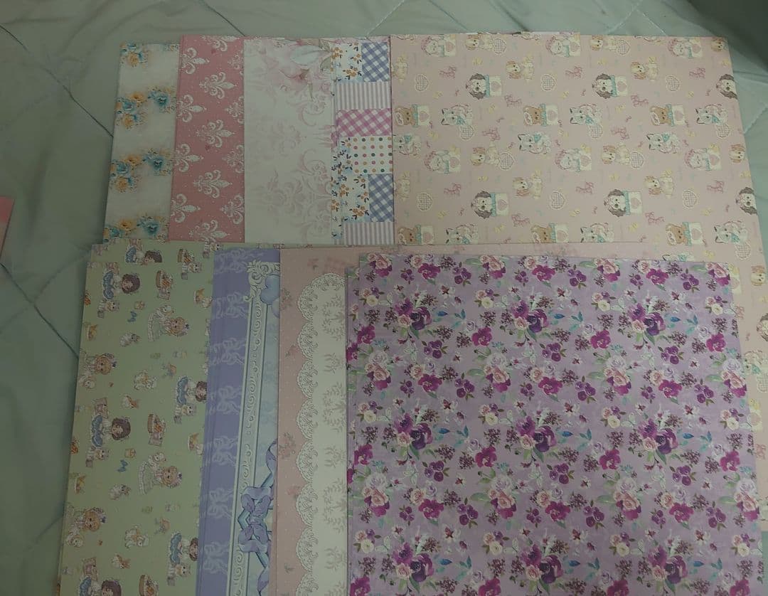 デザインペーパーA4まとめ売り(約1200枚以上)