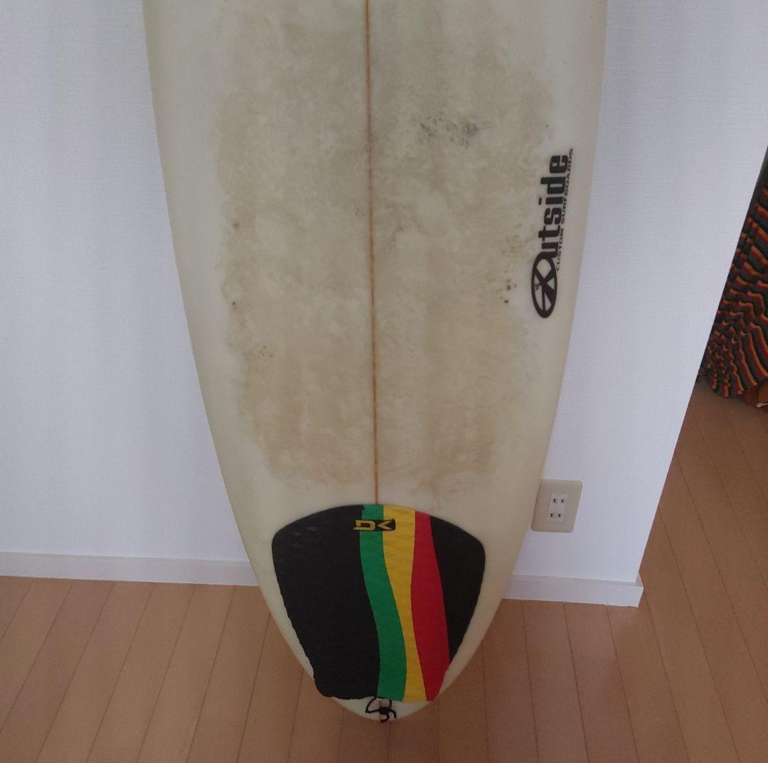 outside アウトサイド 5'4 ショートボード トライフィン ケース付き