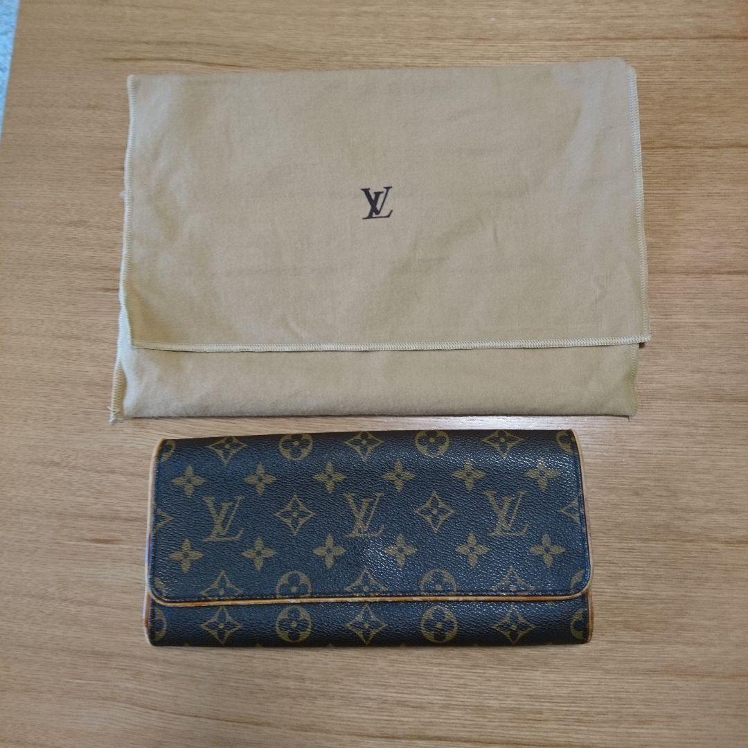 Louis Vuitton モノグラム ポシェットツインGM 紐無し 保存袋付き