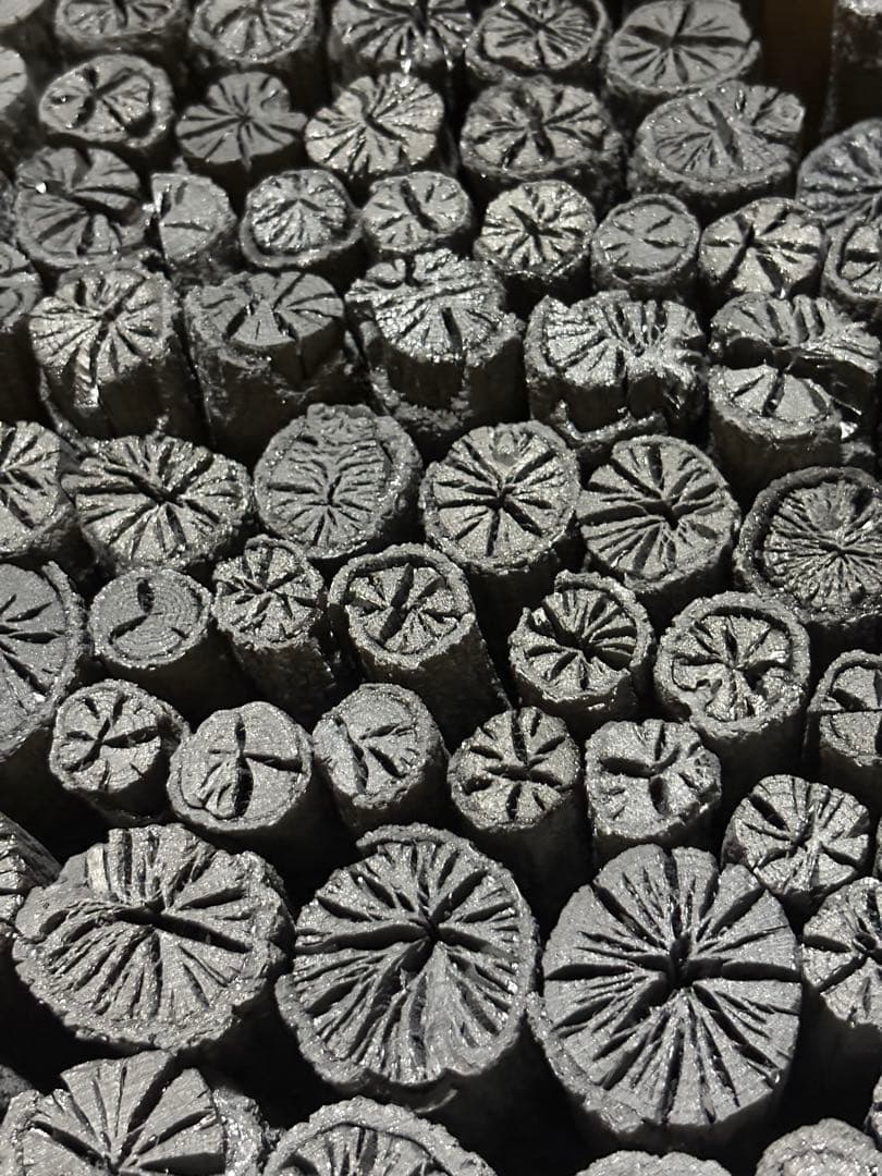 【稽古用】風炉用組炭12点前