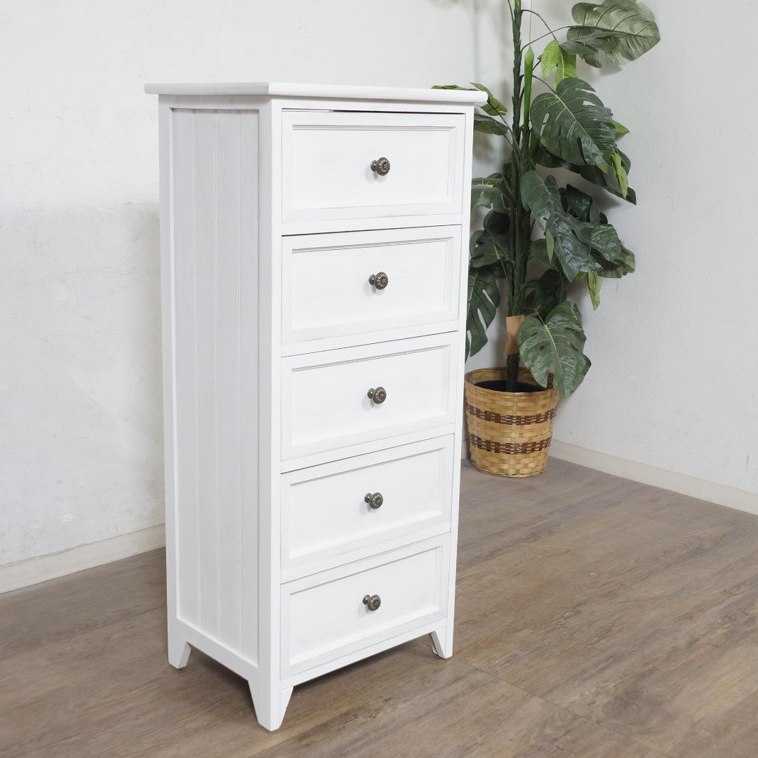 【新品】アンティーク風 シャビー仕上げ　レトロ チェスト　アウトレット