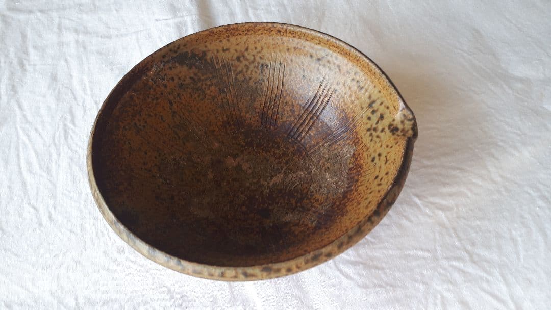 備前焼 【 鉢 】 陶印 ト