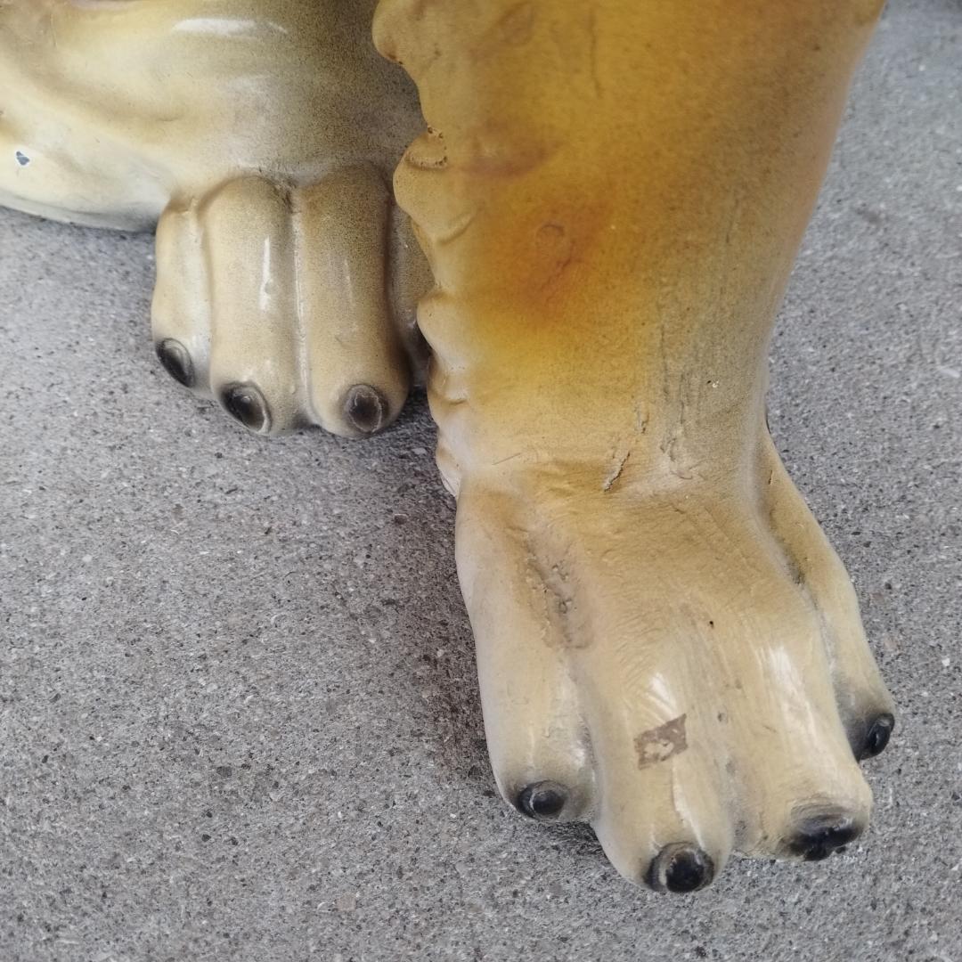 コリー 特大 置物 オブジェ インテリア ガーデン 犬の置物