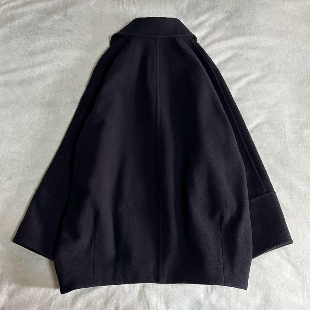 ジャーナルスタンダードレリューム 尾州ウールPコート Super100 紺38