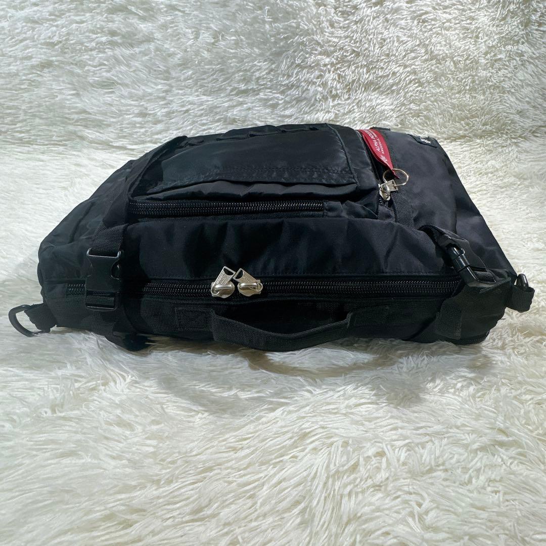 極美品✨アルファインダストリーズ 3way ビジネスバッグ ブラック　A4対応