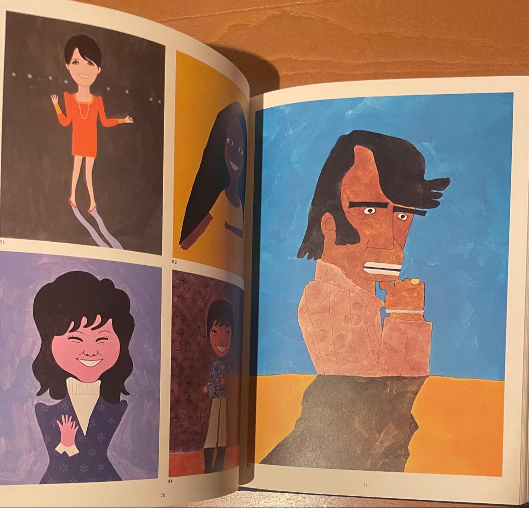 絶版　イラスト帯付き 和田誠　肖像画集　PEOPLE & PEOPLE2 セット