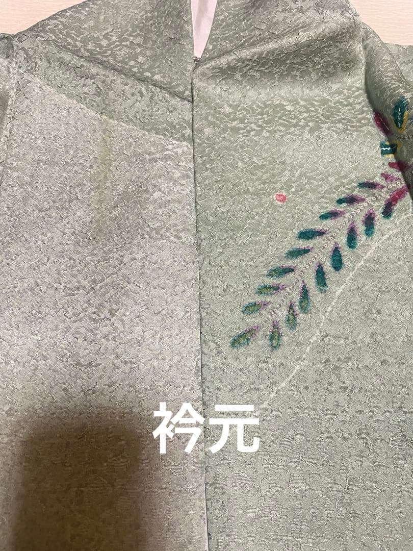 訪問着フルセット　辻ヶ花　金彩　絞り　地紋　高級　金銀糸　正絹　入学式　卒業式