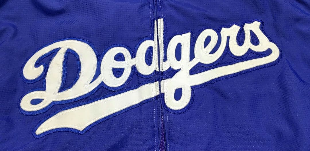【Majestic】ロサンゼルス ドジャース スタジアムジャケット Mサイズ