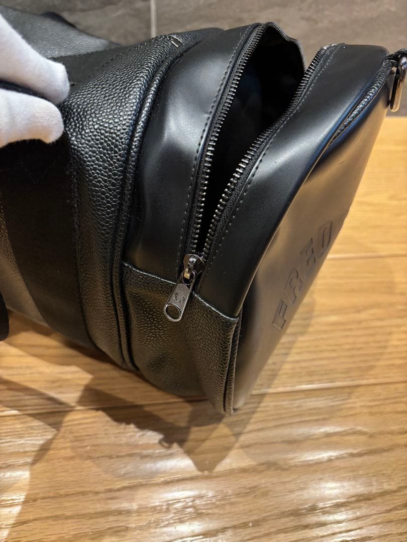 FRED PERRY フレッドペリー　ボストンバッグ バレルバッグ