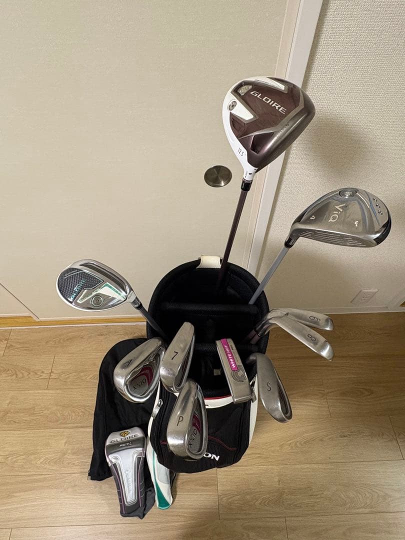 【ベスト更新セット】レディース豪華10本グローレ/ゼクシオ9/SIMGLOIRE