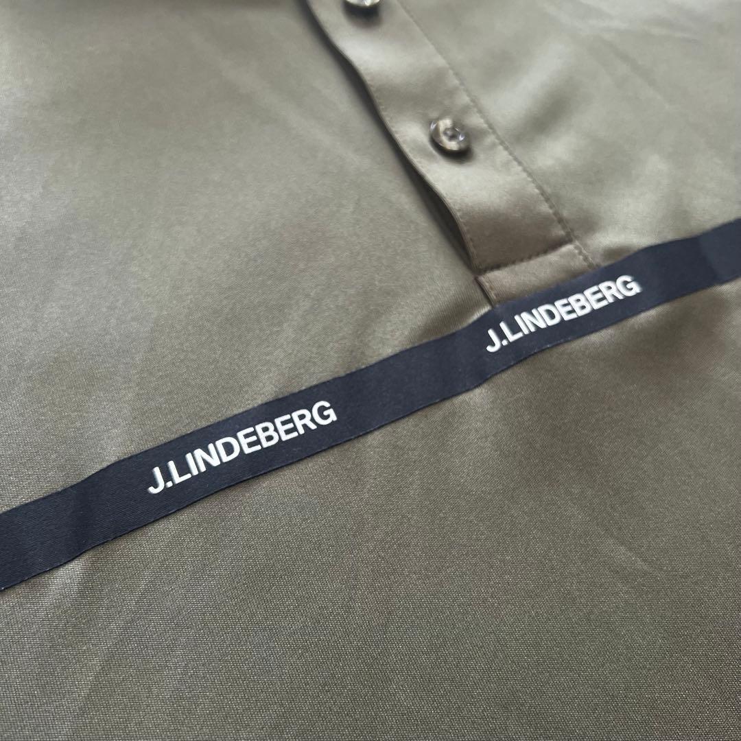 美品 J.LINDEBERG ジェイリンドバーグ ポロシャツ M ゴルフ メンズ
