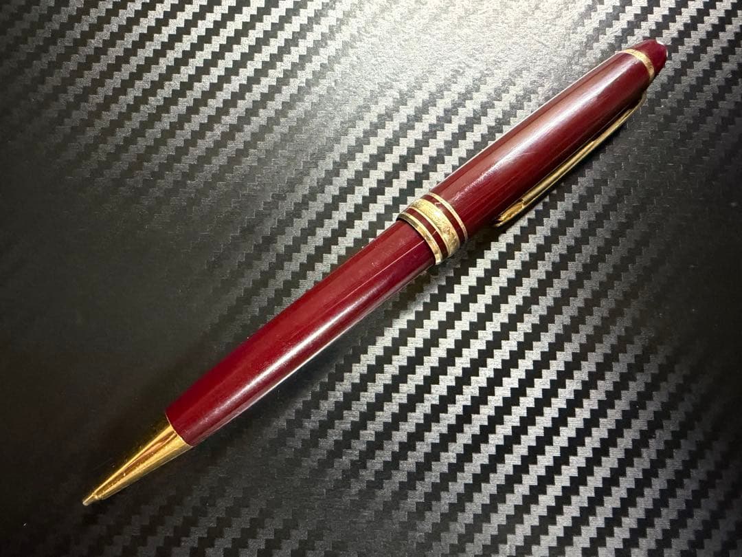 美品 モンブラン マイスターシュテュック 165 ボルドー ペンシル 0.5mm