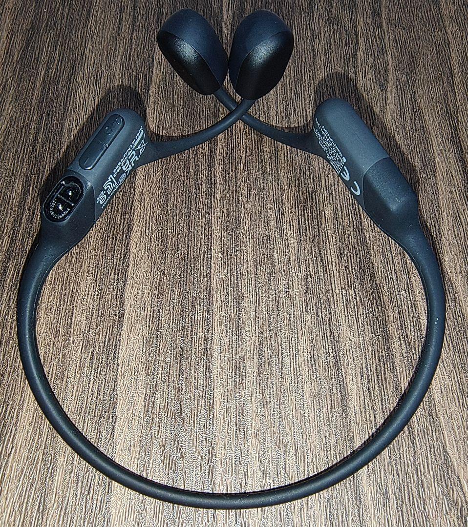 《美品》SHOKZ OpenRun S803 骨伝導イヤホン ブラック