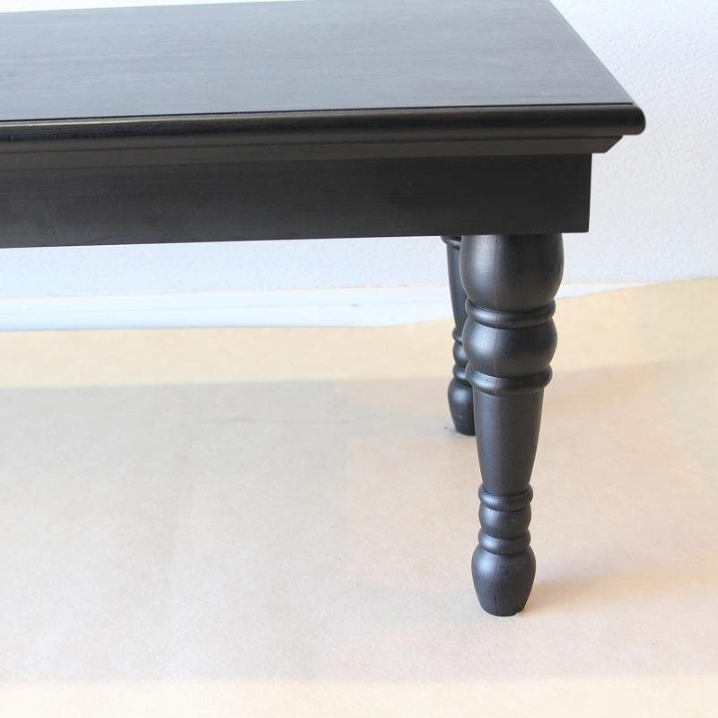 ローテーブル　ブラック