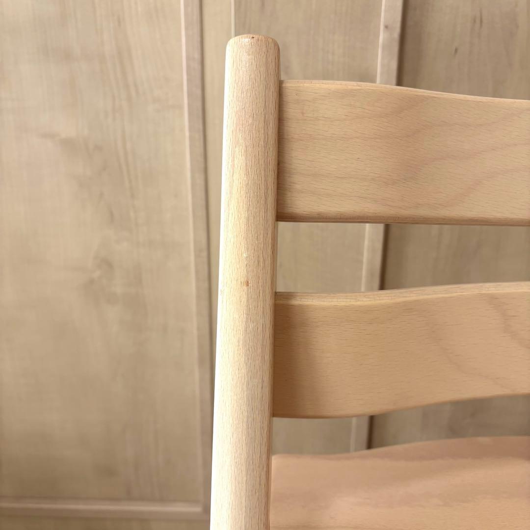 極美品‼︎ストッケ トリップトラップ ホワイトウォッシュ 新型 シリアルナンバー6