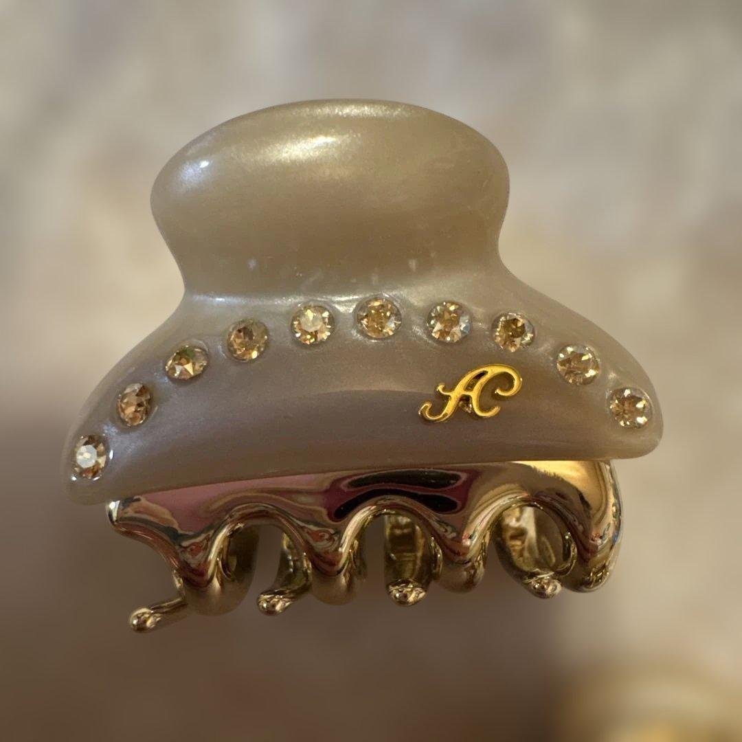 acca クリスタルヘアクリップ2個セット